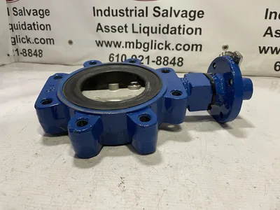 Keystone AR2 4” 8 Lug CI Wafer Butterfly Valve with A109 Steel Disc 75/175PSI