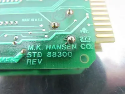 M.K. Hansen Co STD 88300 PC Circuit Board Card