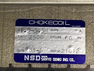 Used NSD CORPORATION _UNKNOWN_ Miscellaneous Equipment (Electrical & Power) | Surplus Asset Holdings #1197606