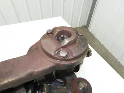 Hyster E50XM-33 Electric Forklift Rear Axle Dual Hydraulic Steering Assembly