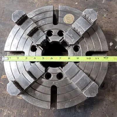 BISON 12in - 4 Jaw Chuck Tooling & Accessories, Lathe Chucks | Machinery Central (5)