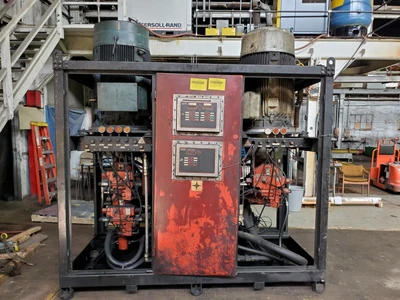 HF TSR DSE-330 Twin Screw Rubber Dump Extruder