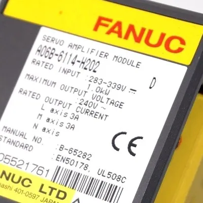 USED FANUC A06B-6114-H202 SERVO AMPLIFIER A06B6114H202