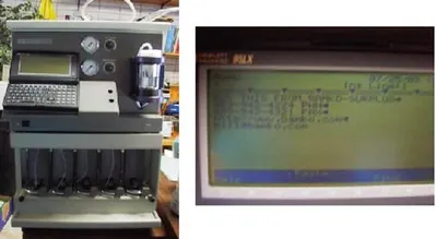 QTY. 1. HEWLETT PACKARD CHEMISTRY STATION S/N 3341...