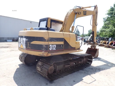 Used 1995 CATERPILLAR 312 Crawler Excavators Massachusetts US | Brookside Equipment Sales #1422116