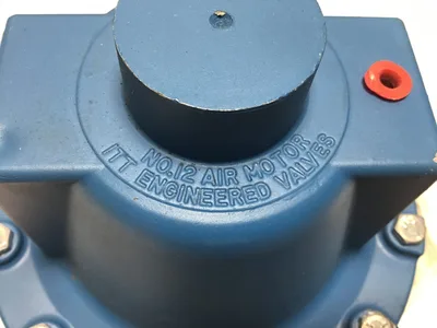 New ITT Engineered Valves Air Motor No.3212 S/N: 006312 “8lbs”