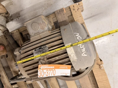 Used GE ELECTRIC MOTOR 10HP A.C. Motors Michigan US | Miedema Asset Management Group #1320809