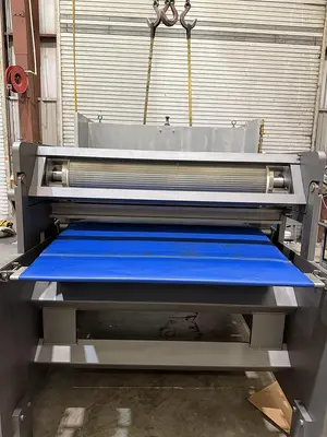 APV 48" Two Roll Extruder with Ultrasonic Guillotine Cutter