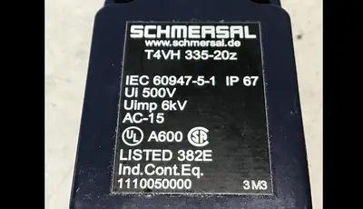 USED SCHMERSAL T4VH 335-20Z