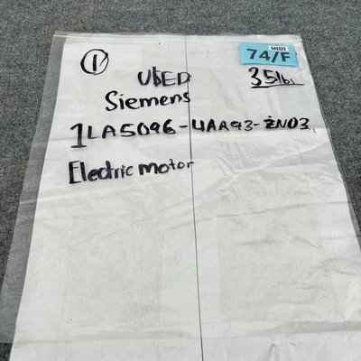 Used Siemens 1LA5096-4AA93-ZN03 A.C. Motors California US | Davliegogo LLC #1705374