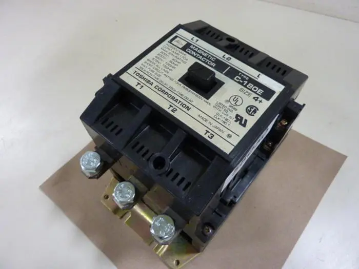 Used TOSHIBA C-180E PLC Contactors | Ideal Machinery #624171