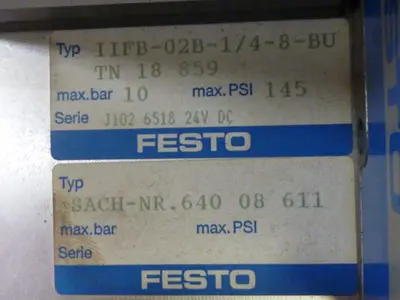 USED FESTO IFB8-02