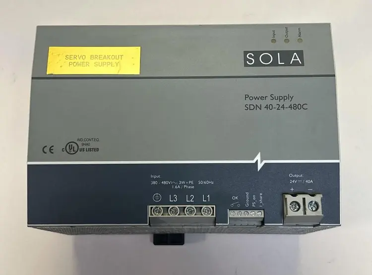 Used EMERSON SDN-40-24-480C Miscellaneous Equipment (Electrical & Power) | Surplus Asset Holdings #1202584