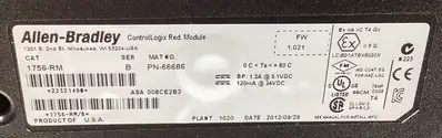 USED Allen-Bradley 1756-RM