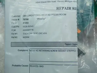 Used UNICO 704497 I/O Boards & Replacement Parts Ohio US | HGR 24 #879718
