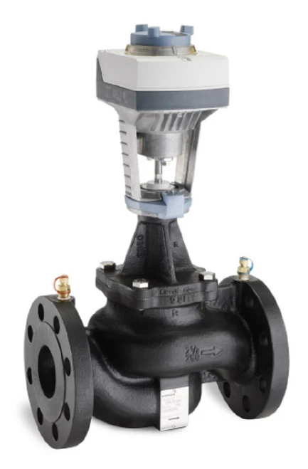 Siemens 378-07322 2-Way 4" Pressure Independent Control Valve, 300GPM, Cast Iron [New]