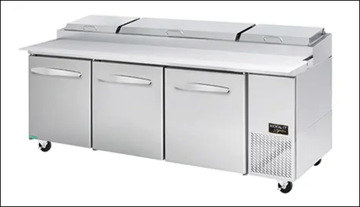 45-0113 Triple Door Pizza Prep Table-New