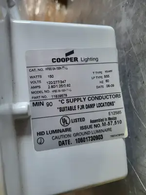 Used 2009 COOPER HPBE-5A-150H-TT-LL Lighting British Columbia CA | Lenmark #252395