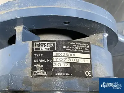 USED Finder Finder Pump, Model LEX25/XX, S/S, No Motor