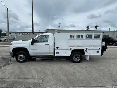 Used 2021 CHEVROLET SILVERADO 3500HD Service & Utility Trucks Florida US | Truck and Van Outlet #1509247