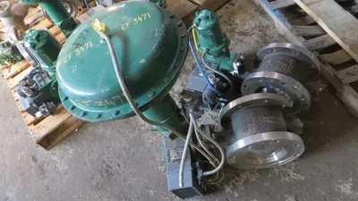 Fisher 8" V150 V-Ball Control Valve