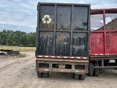 Used 2008 HYUNDAI 11496 Box Trailers Wisconsin US | Proxy Equipment #1385271