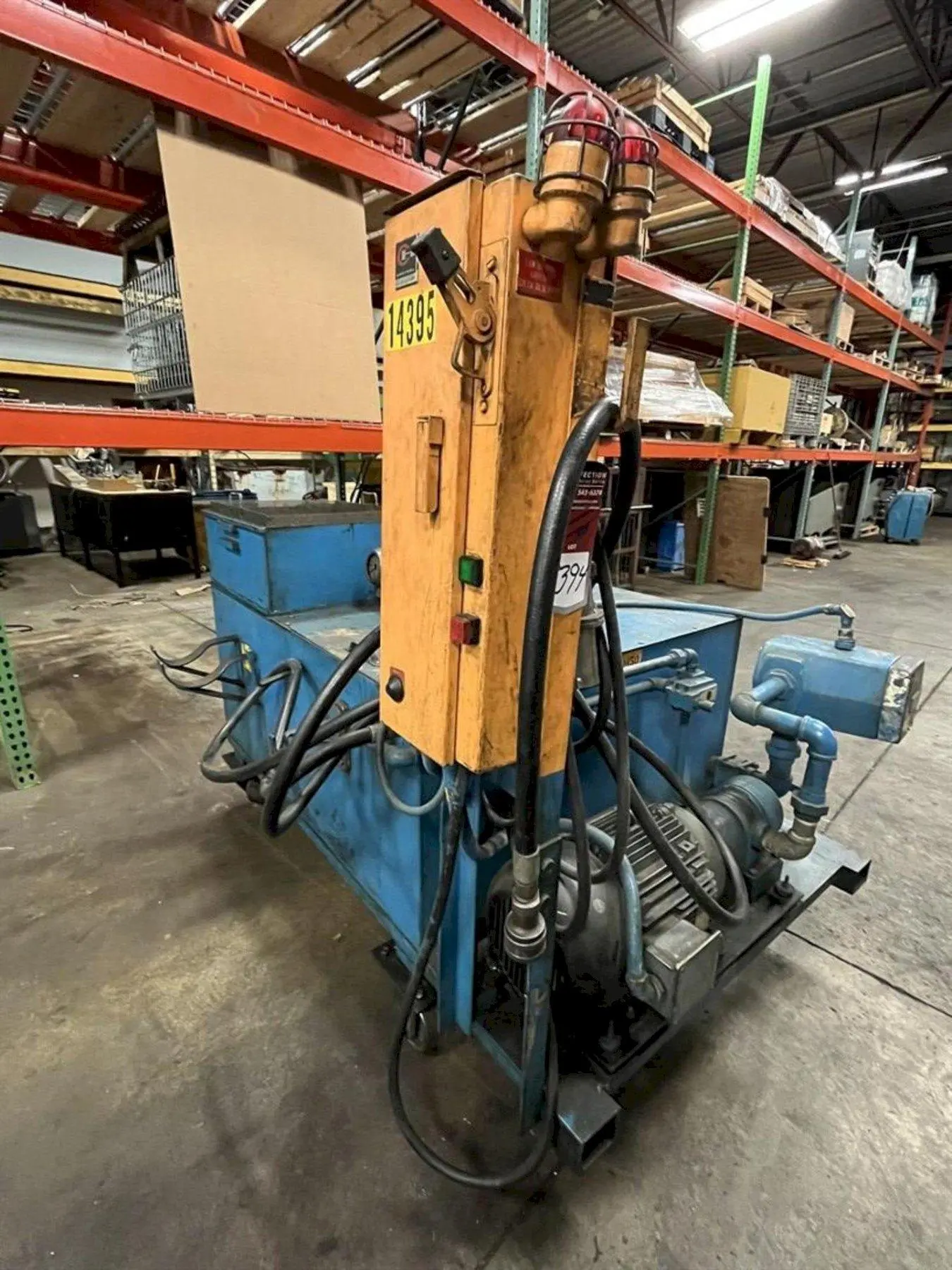 7.5 HP HYDRAULIC GUN DRILL ATTACHMENT & COOLING SYSTEM: STOCK #23592