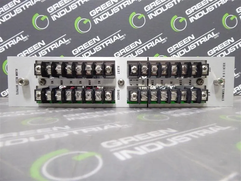 Bently Nevada 3300 Series XDCR I/O & Record Terminal Module 78462-01 Rev AB Used