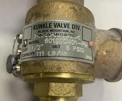 New | in-Stock KUNKLE 6010DCM01-PM0005 Pump & Valve Parts Ohio US | Surplus Asset Holdings #1236376