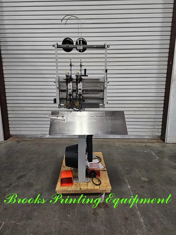 Used DELUXE STITCHER M27G20-AST Saddle Stitchers North Carolina US | BROOKS PRINTING EQUIPMENT #391558