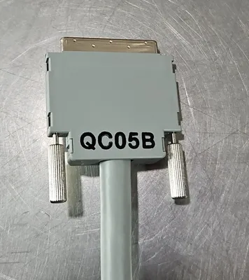 Mitsubishi QC05B Programmable Logic Controller Cable Loc 3E-17