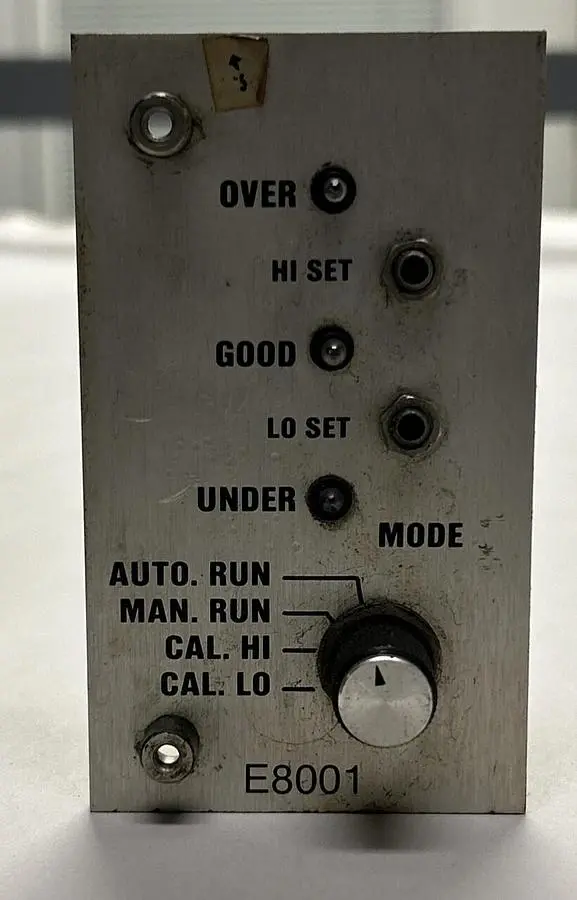 USED EDMUNDS GAGES E8001
