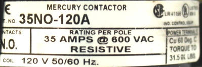 Used MDI 35NO-120A Relays & Switches Kentucky US | Industrial Parts R Us Inc. #1259518