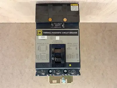 Used SQUARE D FA36060 Switchgears British Columbia CA | Lenmark #1434270