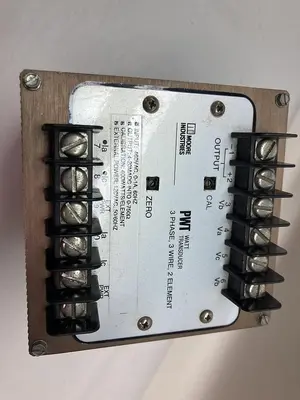 USED MOORE INDUSTRIES PWT/460AC,5A/4-20MA/2E