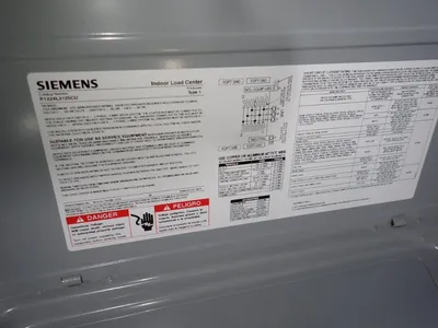 Used SIEMENS P1224L3125CU Electrical Panels Ohio US | HGR 24 #835161