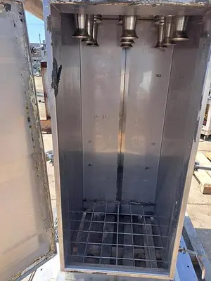 Dust Collector, Bin Vent, 40 SF, Stainless Steel, Pulse Jet, #5751584
