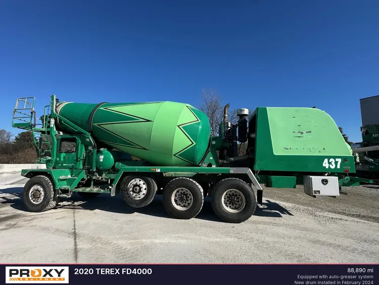 Used 2020 TEREX FD4000 Cement Mixers Georgia US | Proxy Equipment #1381936