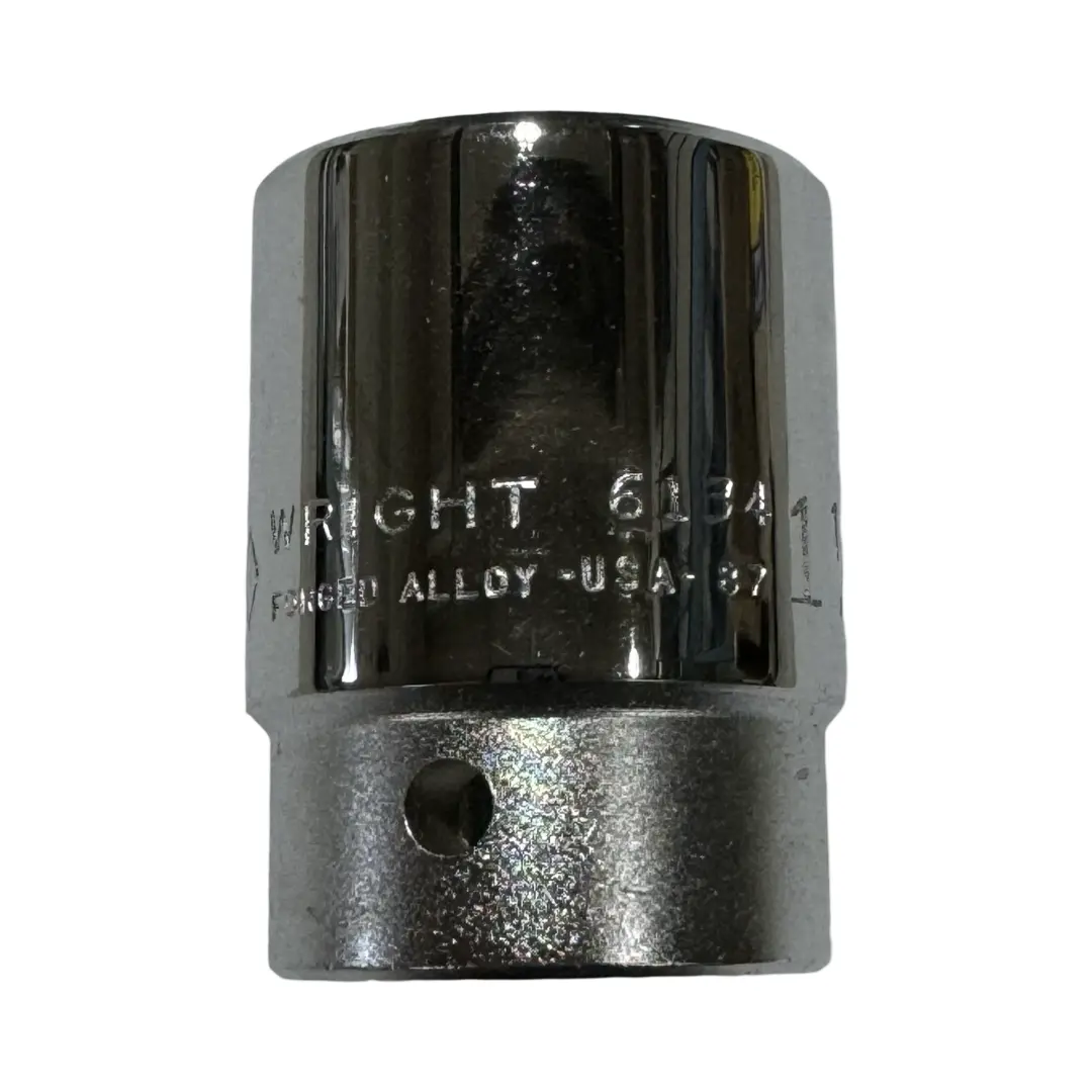 Wright Tool 3/4" Drive 1-1/16" Socket 12 Point USA Made 6134