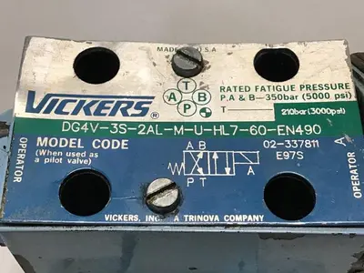 USED VICKERS DG4V-3S-2AL-M-U-HL7-60-EN490