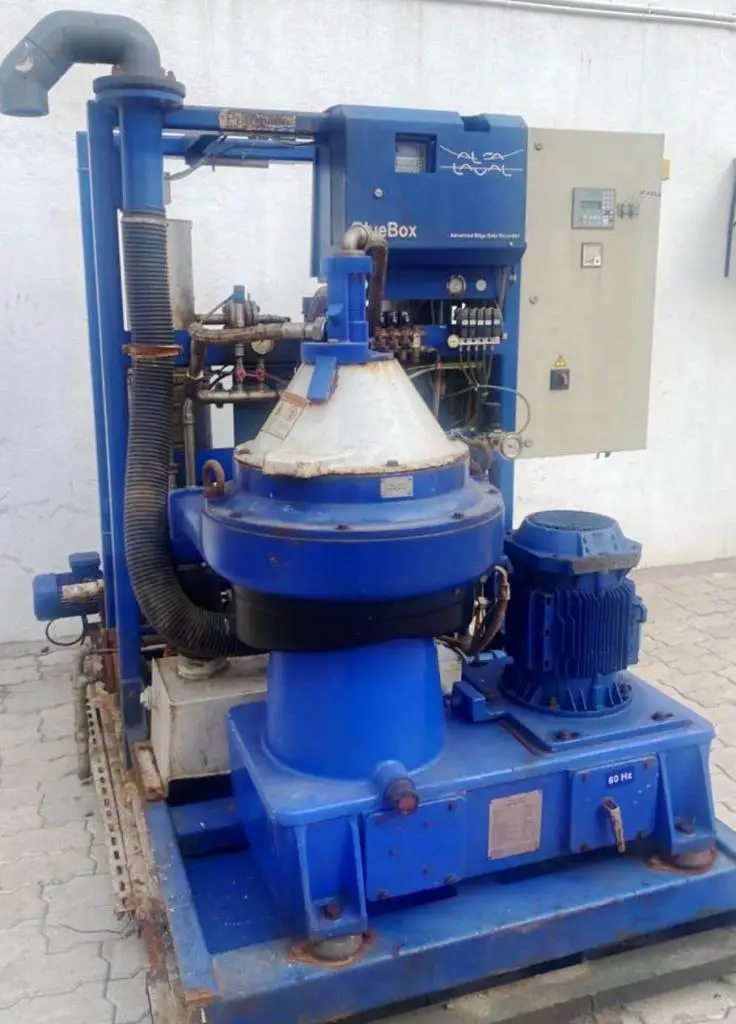 Alfa-Laval BWPX 307 TGD-71 oil concentrator module, SS.