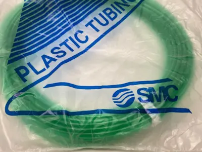 NEW SMC POLYURETHANE TUBING 6MM, GREEN