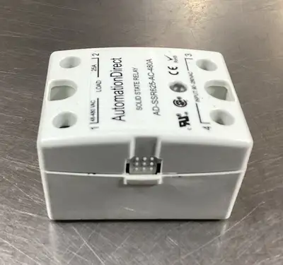 Used AutomationDirect AD-SSR625-AC-480A Relays & Switches | Palmetto Automation #1151775