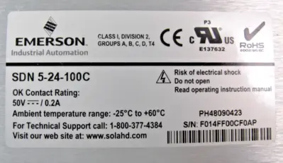 USED Sola SDN 5-24-100C