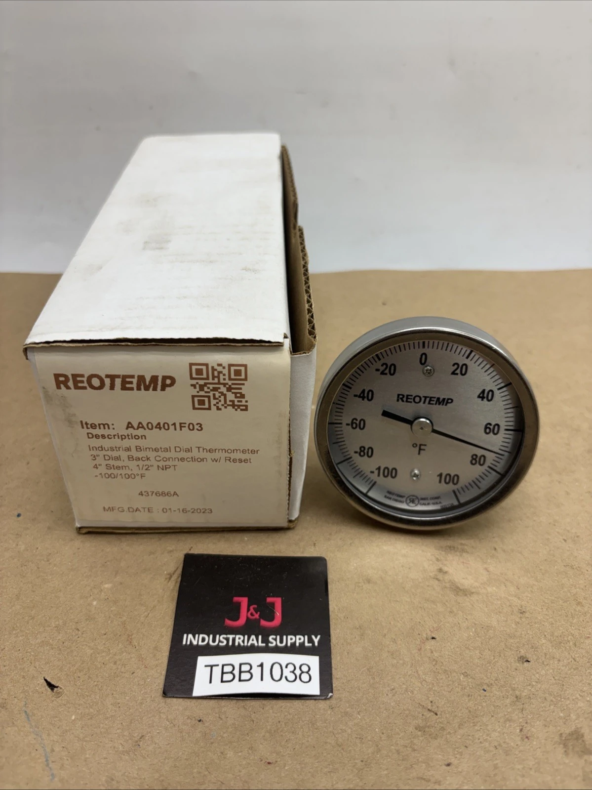 NEW REOTEMP AA 0401F03