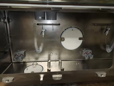 99" Telstar Compounding Isolator, S/s, (6) Glove