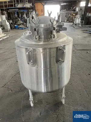 USED Northland 70 Gal Northland Stainless Reactor Body, 316L S/S, 55/70#