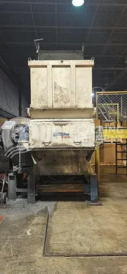 USED VECOPLAN 125HP SINGLE SHAFT SHREDDER