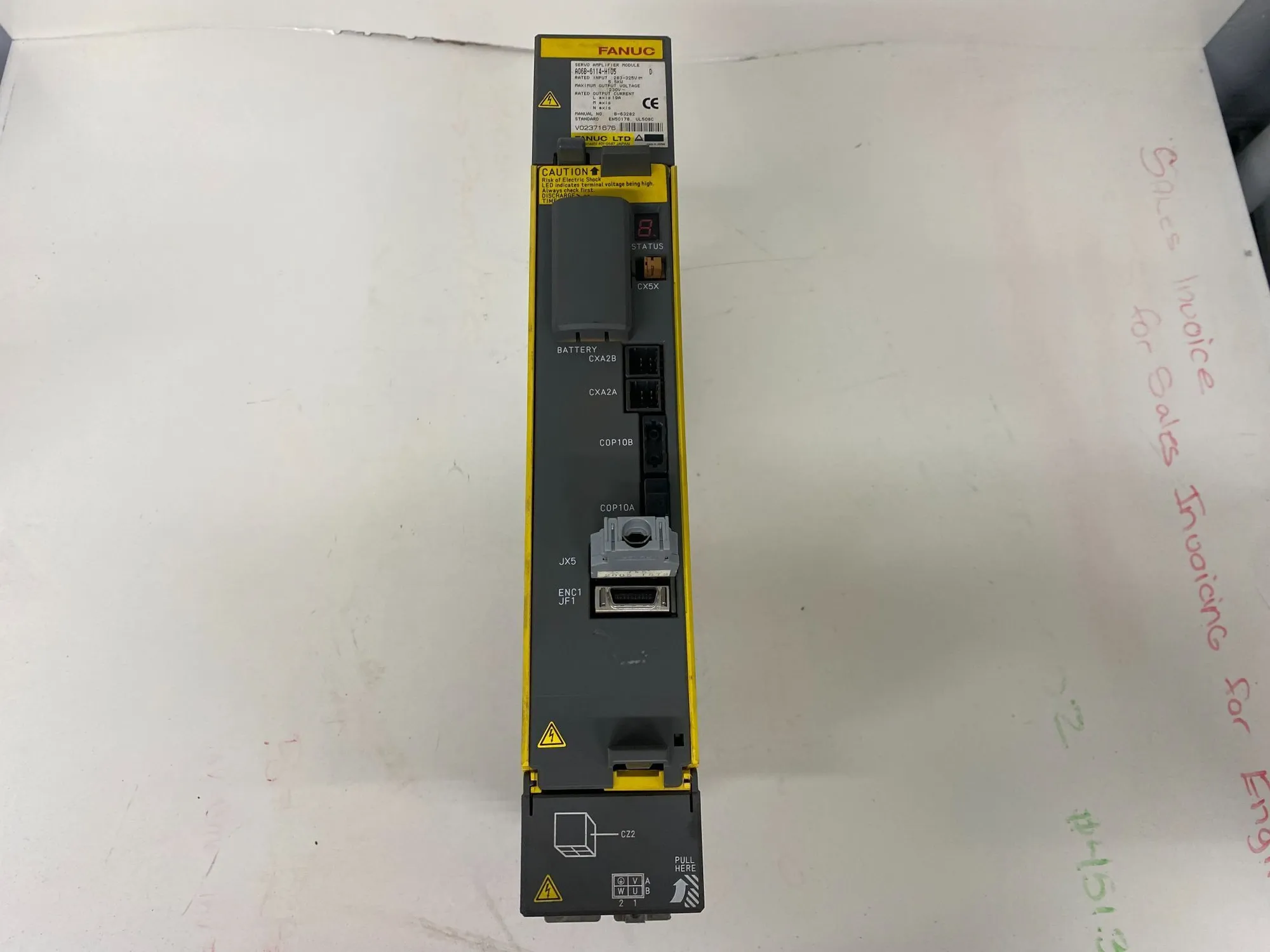USED FANUC A06B-6114-H105