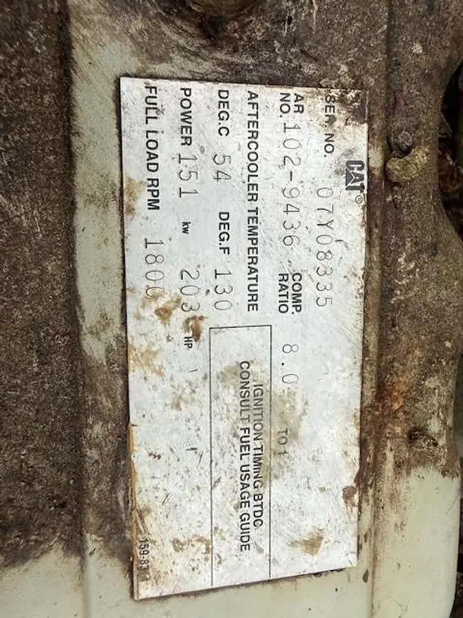 USED CAT G3306TA